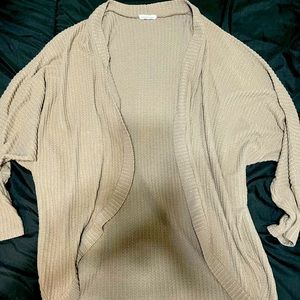 Mocha Cardigan never worn super cute and warm
